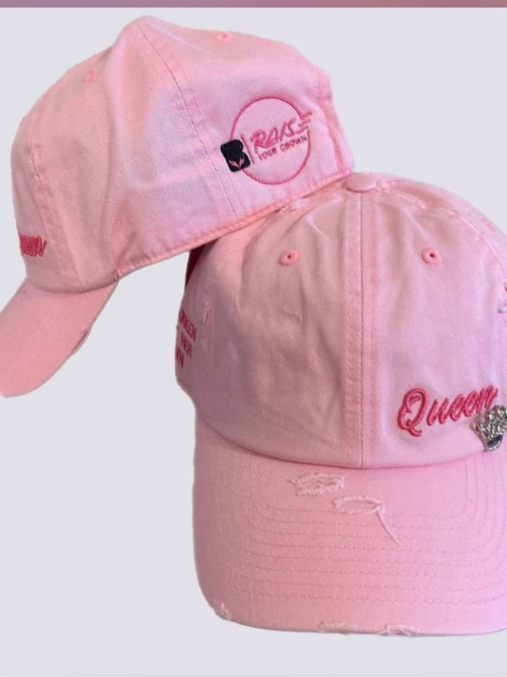 Women Dad Hat- Pink- Accessories included